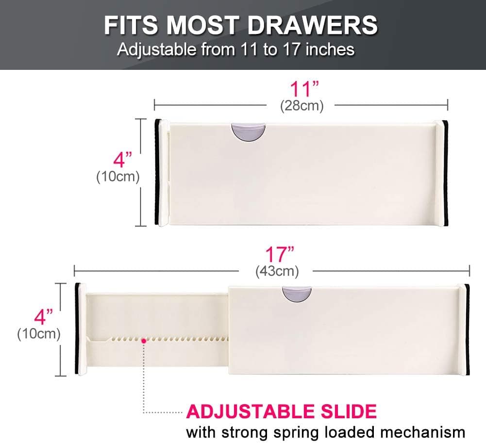 ארגונית לשידת החתלה למגירות NEATERIZE – סט של 12 - תמונה 4