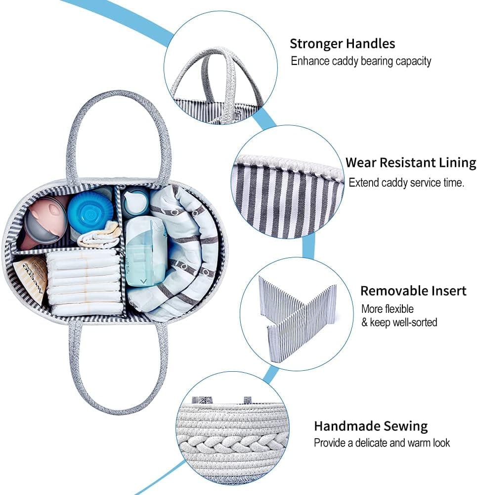 ארגונית החתלה תלויה לשידת החתלה - תמונה 4