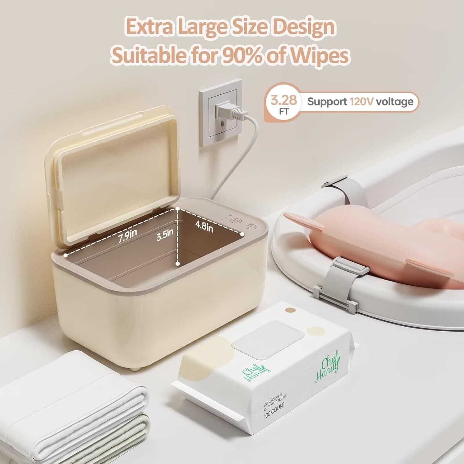 מחמם מגבונים GOGO pure - תמונה 4