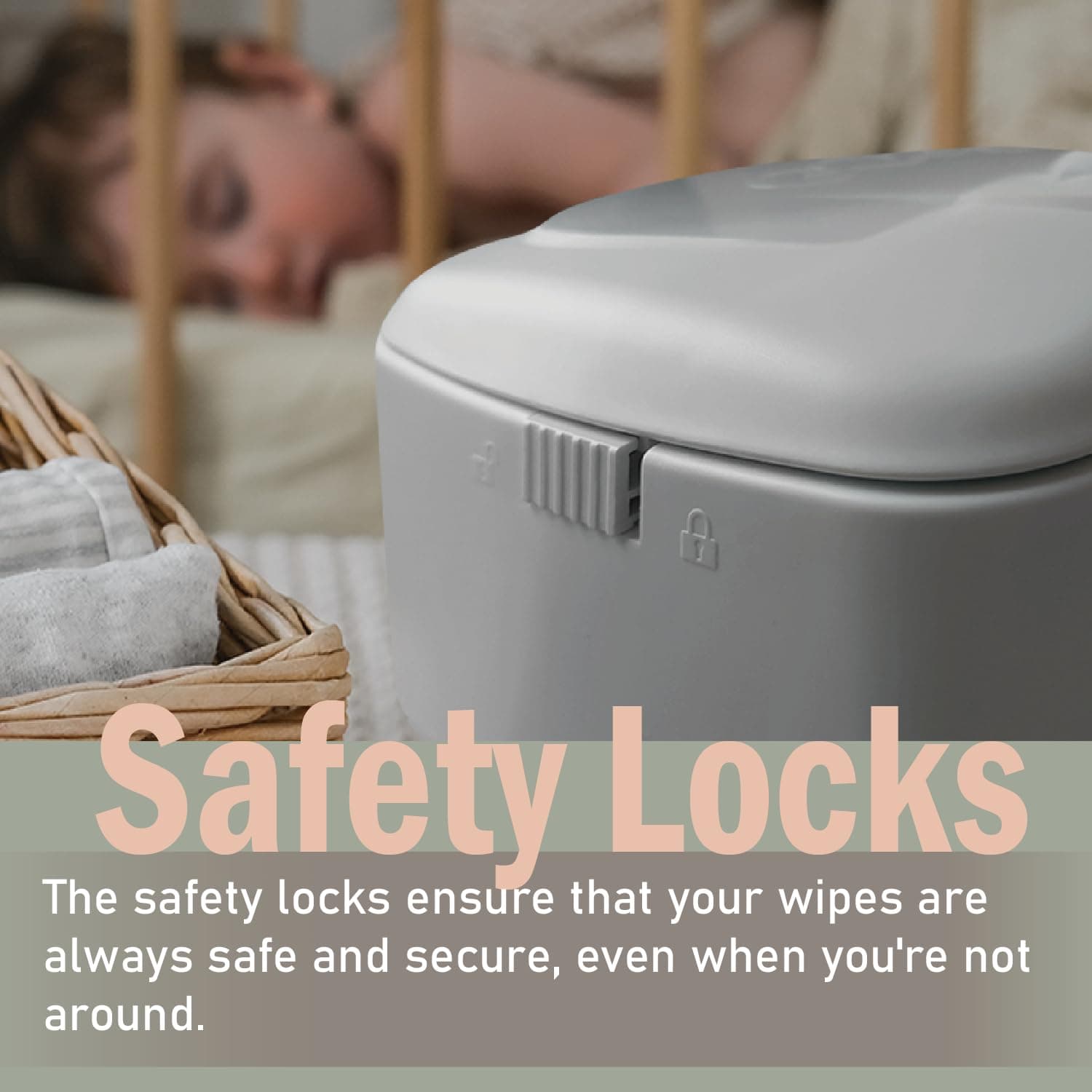 מחמם מגבונים ומתקן למגבונים לחים לתינוק hiccapop - תמונה 6