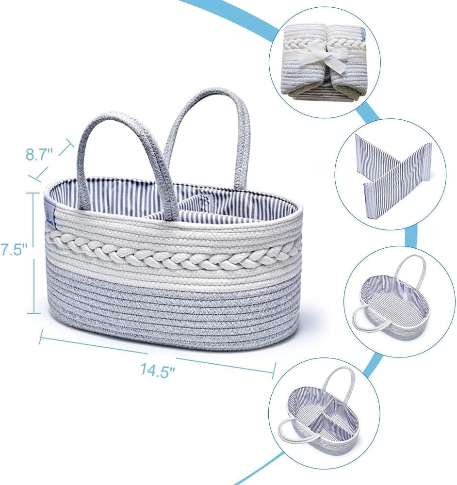 ארגונית החתלה תלויה לשידת החתלה - תמונה 5