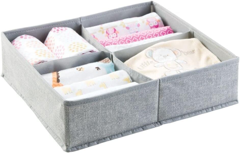 Clearworld ארגונית לשידת החתלה מבד - תמונה 6