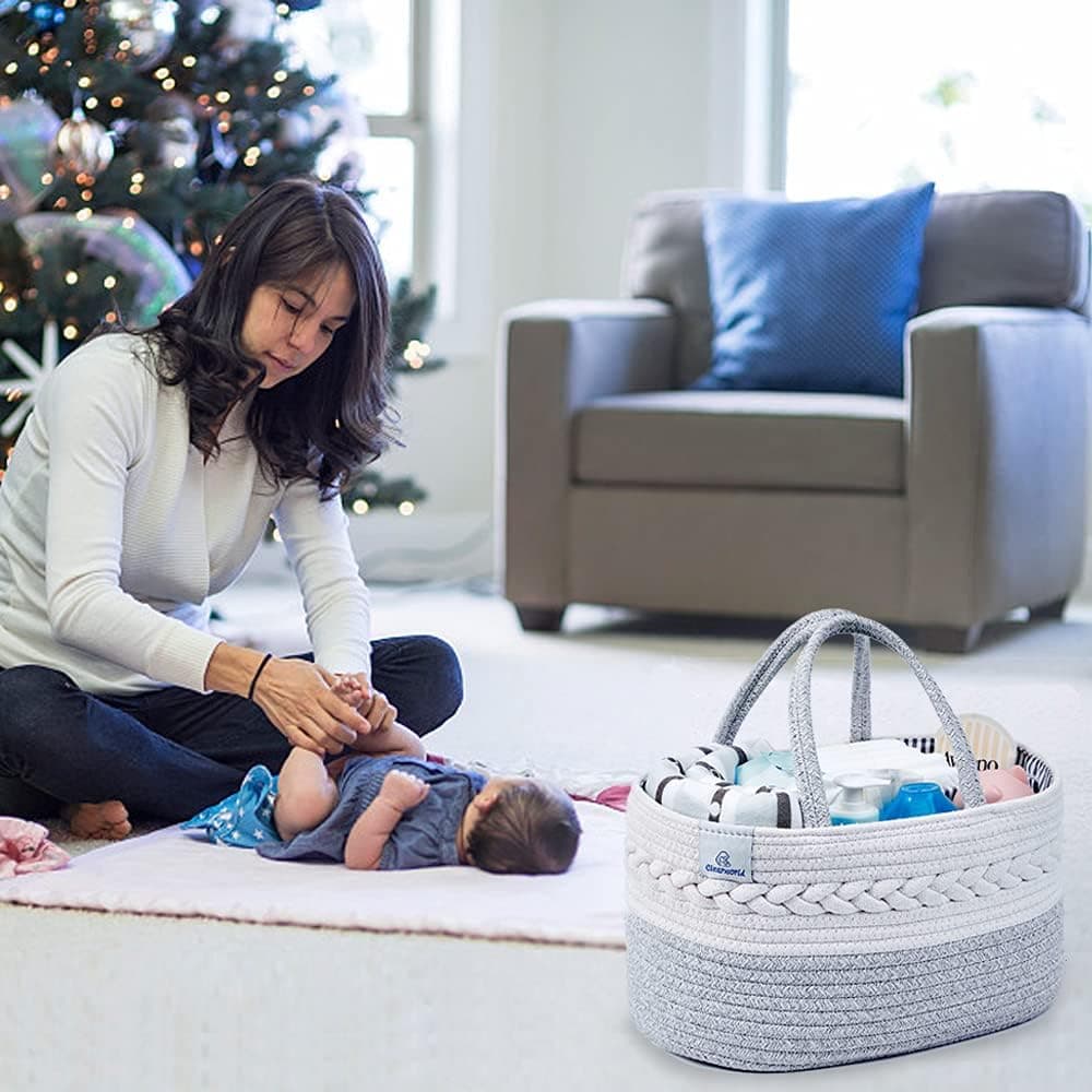 ארגונית החתלה תלויה לשידת החתלה - תמונה 6