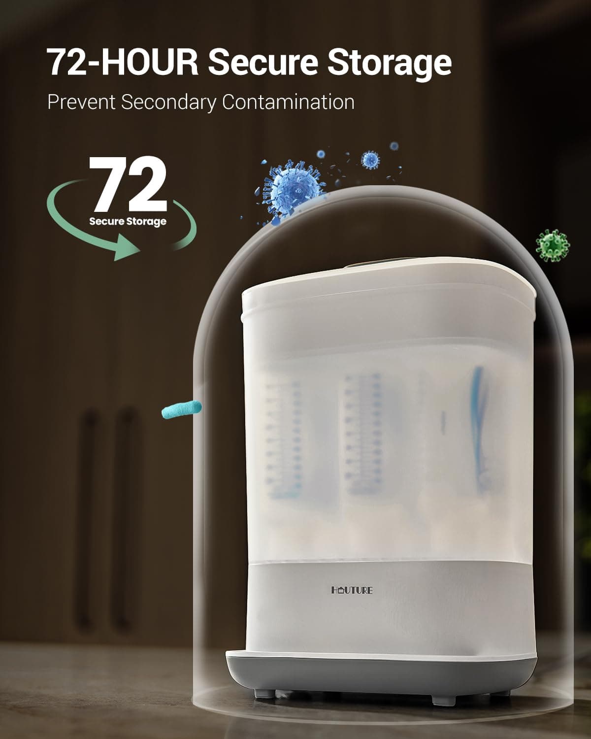 סטריליזטור לבקבוקים קל לשימוש – חיטוי בלחיצת כפתור אחת - תמונה 6