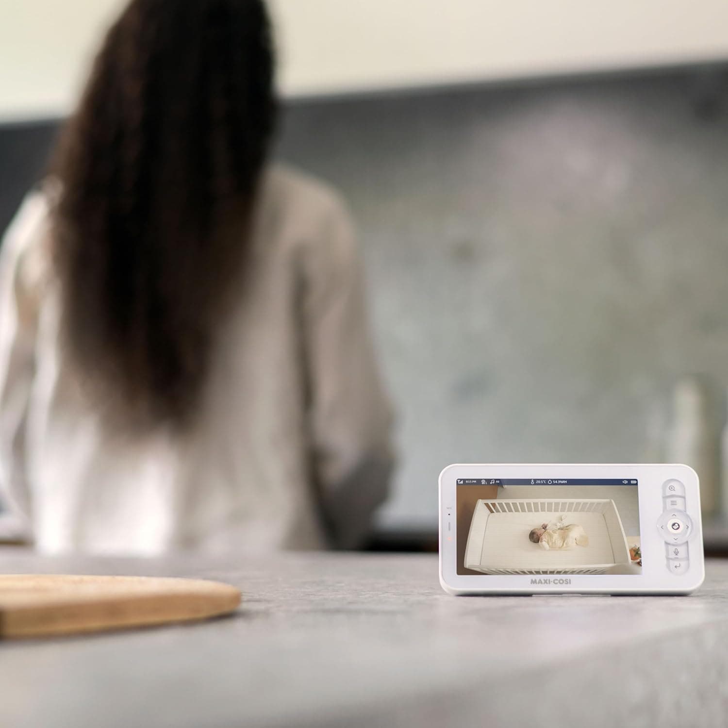 מוניטור עם צג וידאו 360 HD לתינוק - תמונה 2