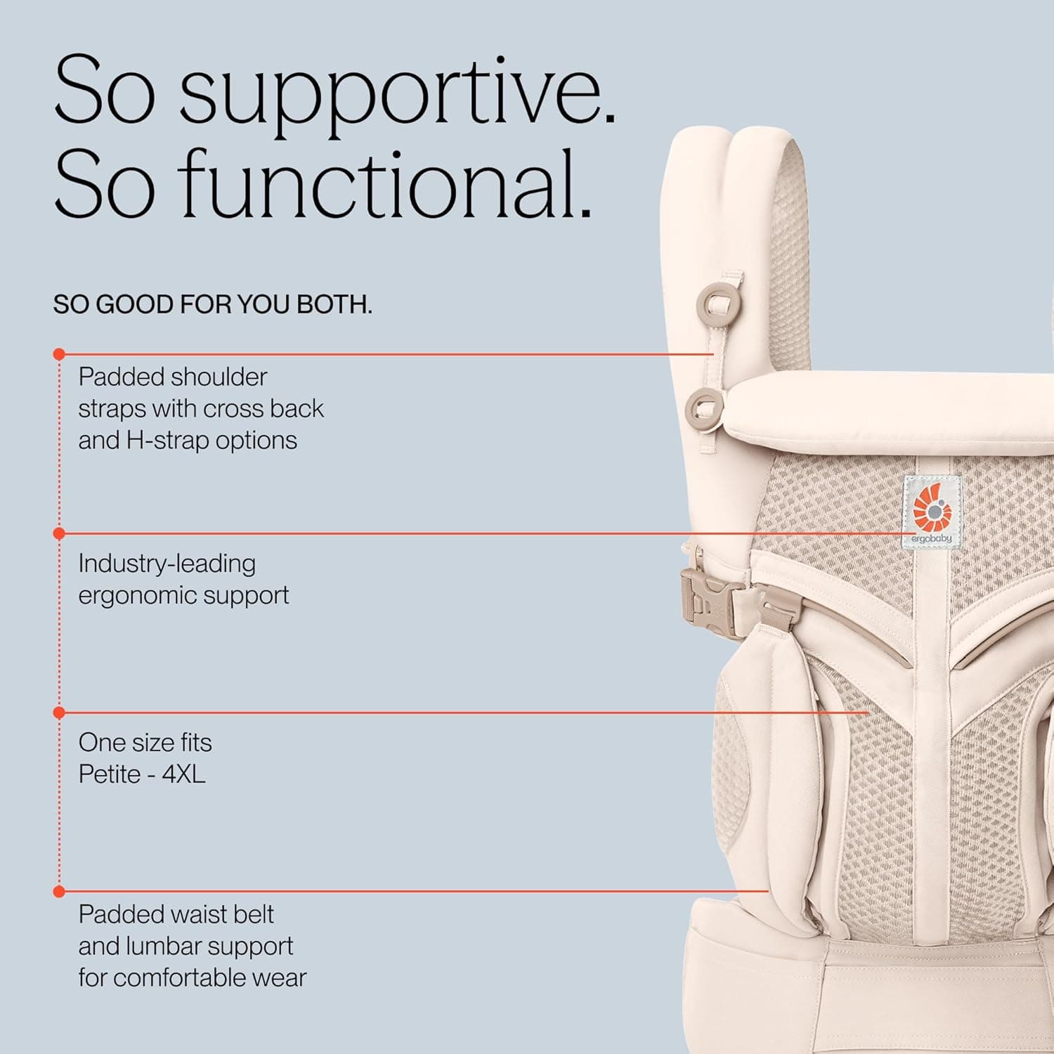 מנשא לתינוק Bellababy - תמונה 4