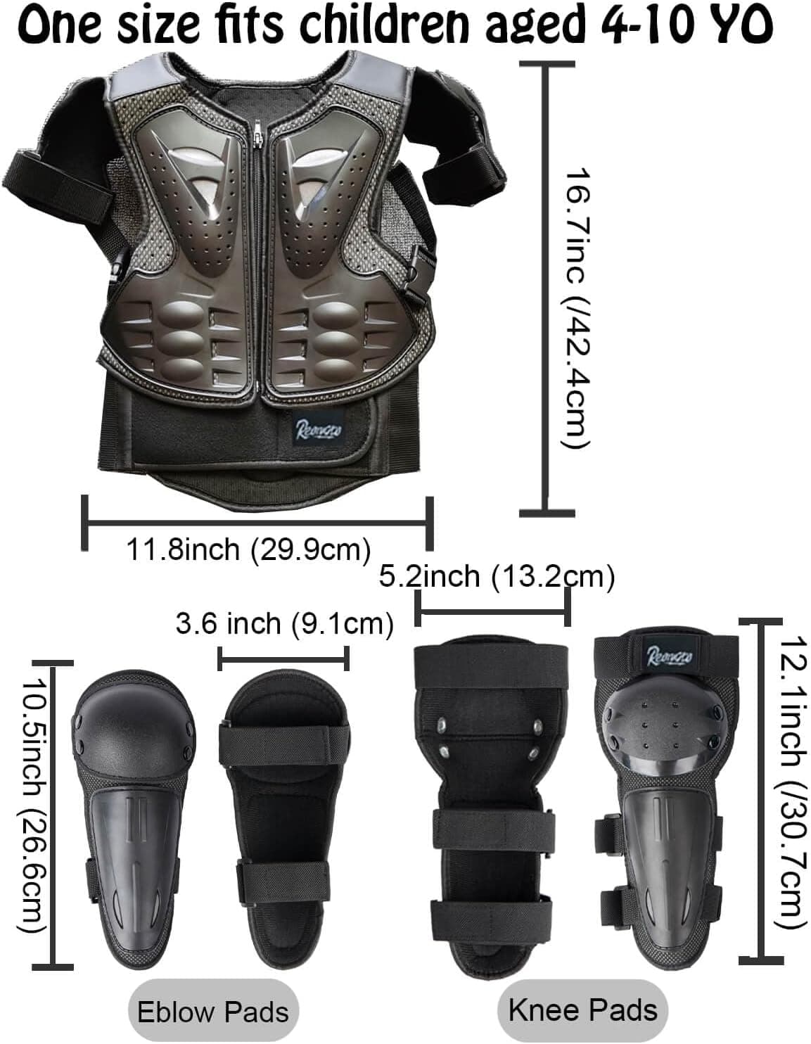 סט רפידות ברך ומרפק לאופניים Mongoose - תמונה 5