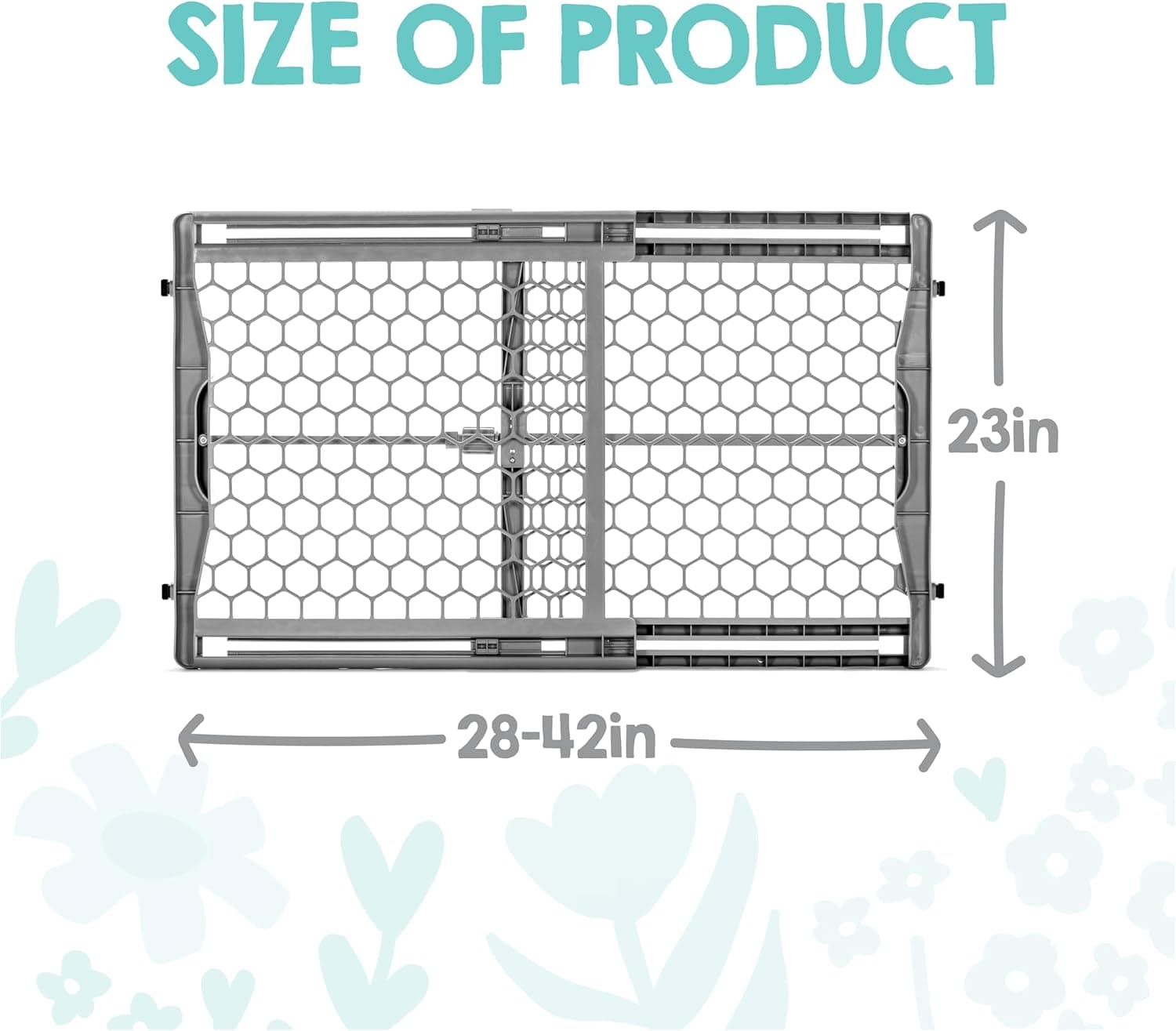 שערי בטיחות לתינוקות נשלפים ללא קידוח למדרגות - תמונה 2
