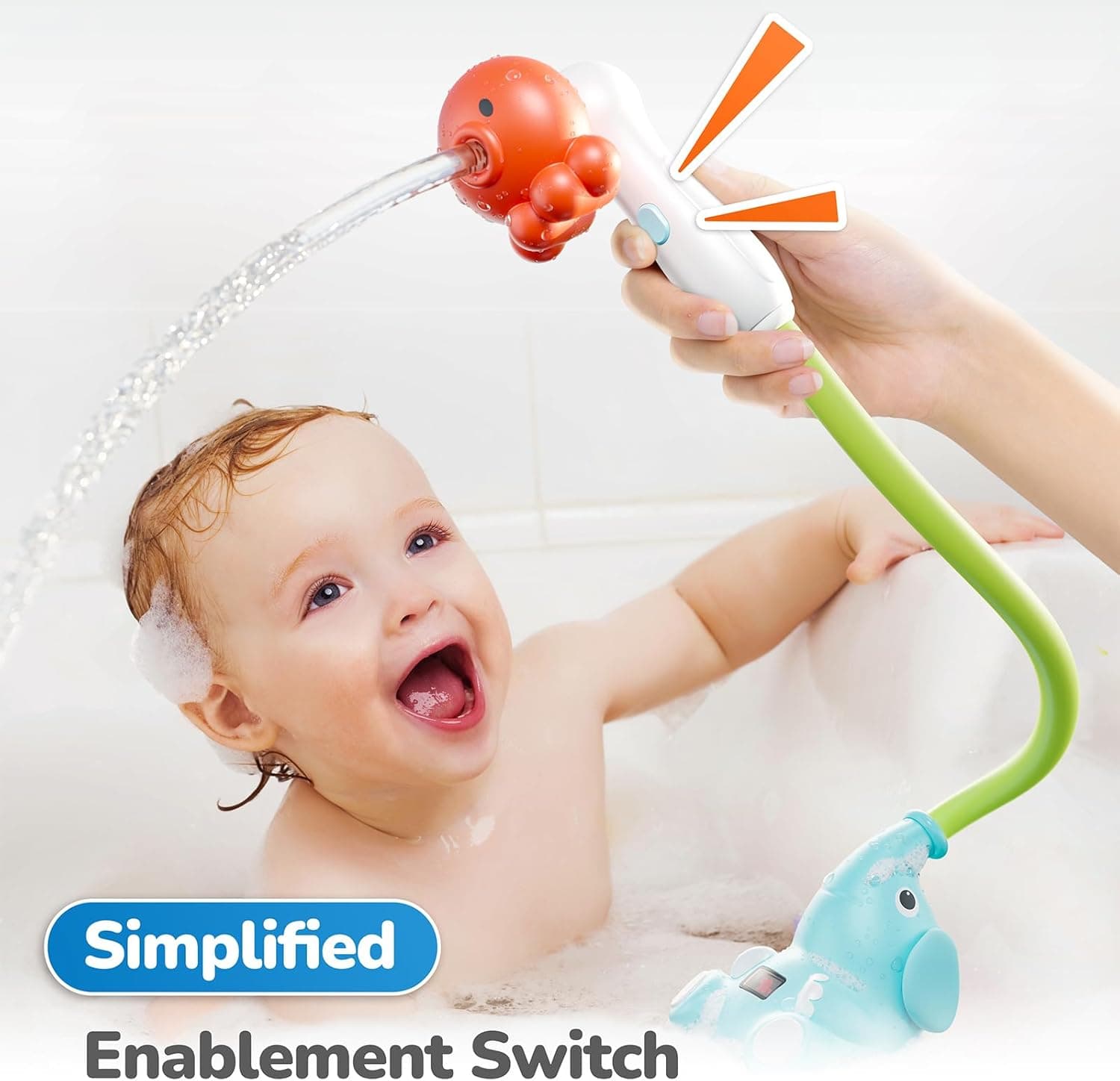 מד טמפרטורה לאמבטיית התינוק בעיצוב כלב ים - תמונה 4