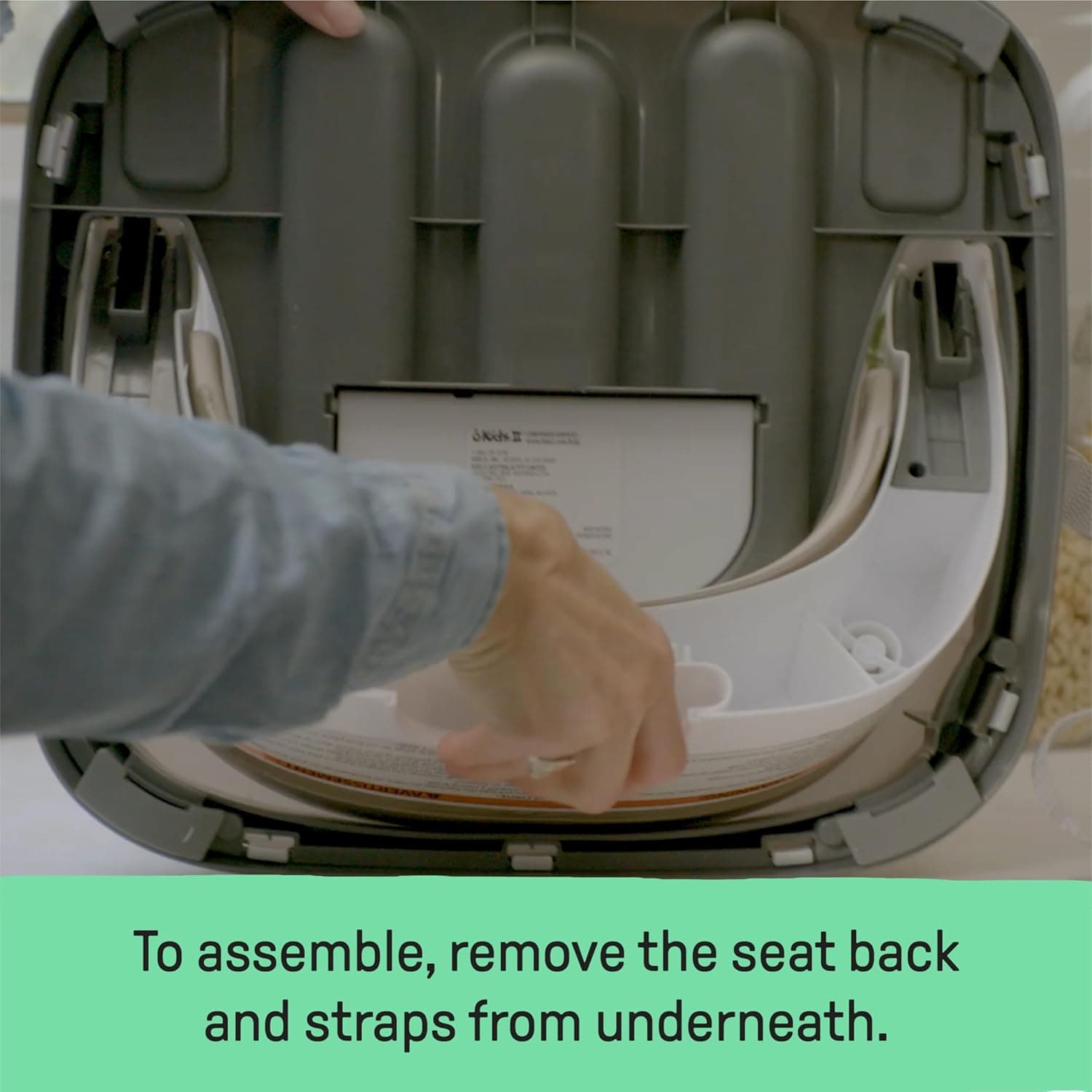 כיסא אוכל גבוה לתינוק מבית Baby Trend - תמונה 3