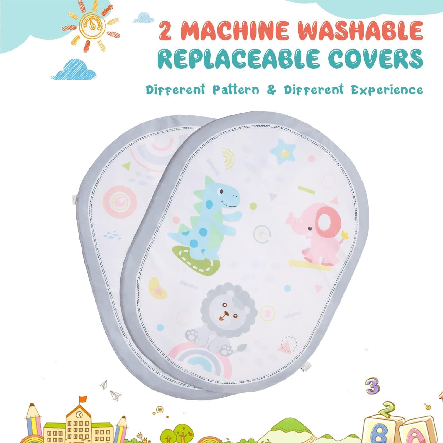 אוניברסיטה לתינוק 4 ב1 עם צעצועים - תמונה 5