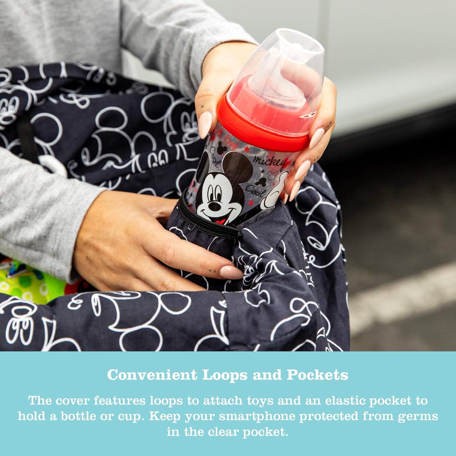 2 תיקי גב עם שרוך של מיקי ומיני מאוס - תמונה 4