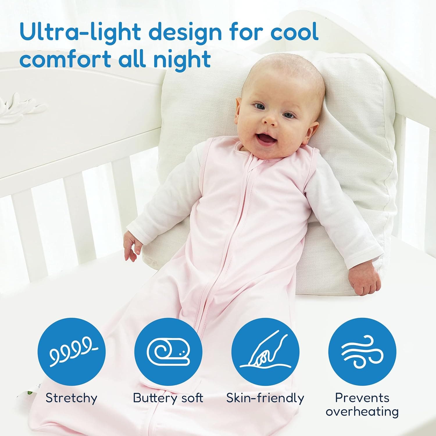 שק שינה לתינוקות בגילאים 6-12 חודשים מבית TILLYOU - תמונה 2