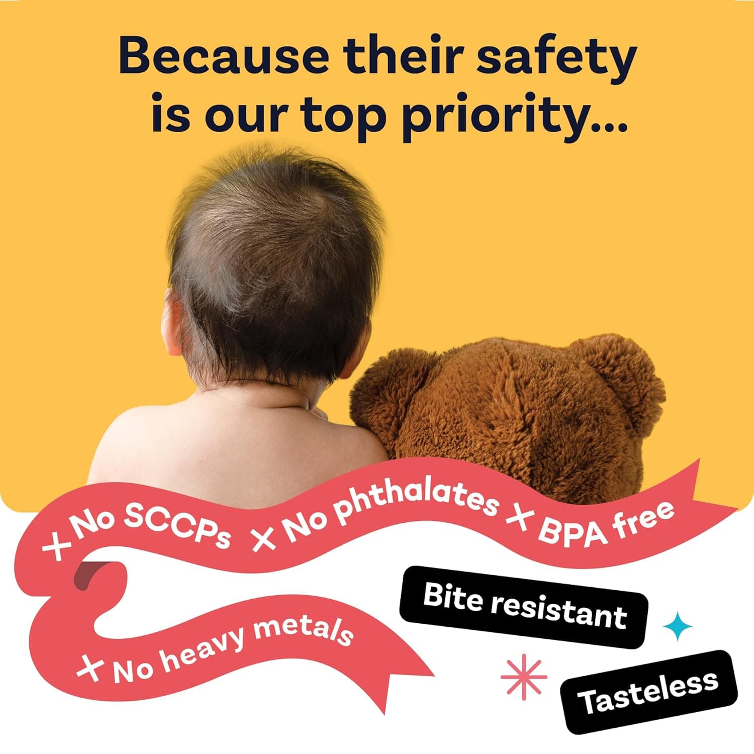 Cumbor גדר בטיחות לתינוקות עם סגירה אוטומטית - תמונה 2