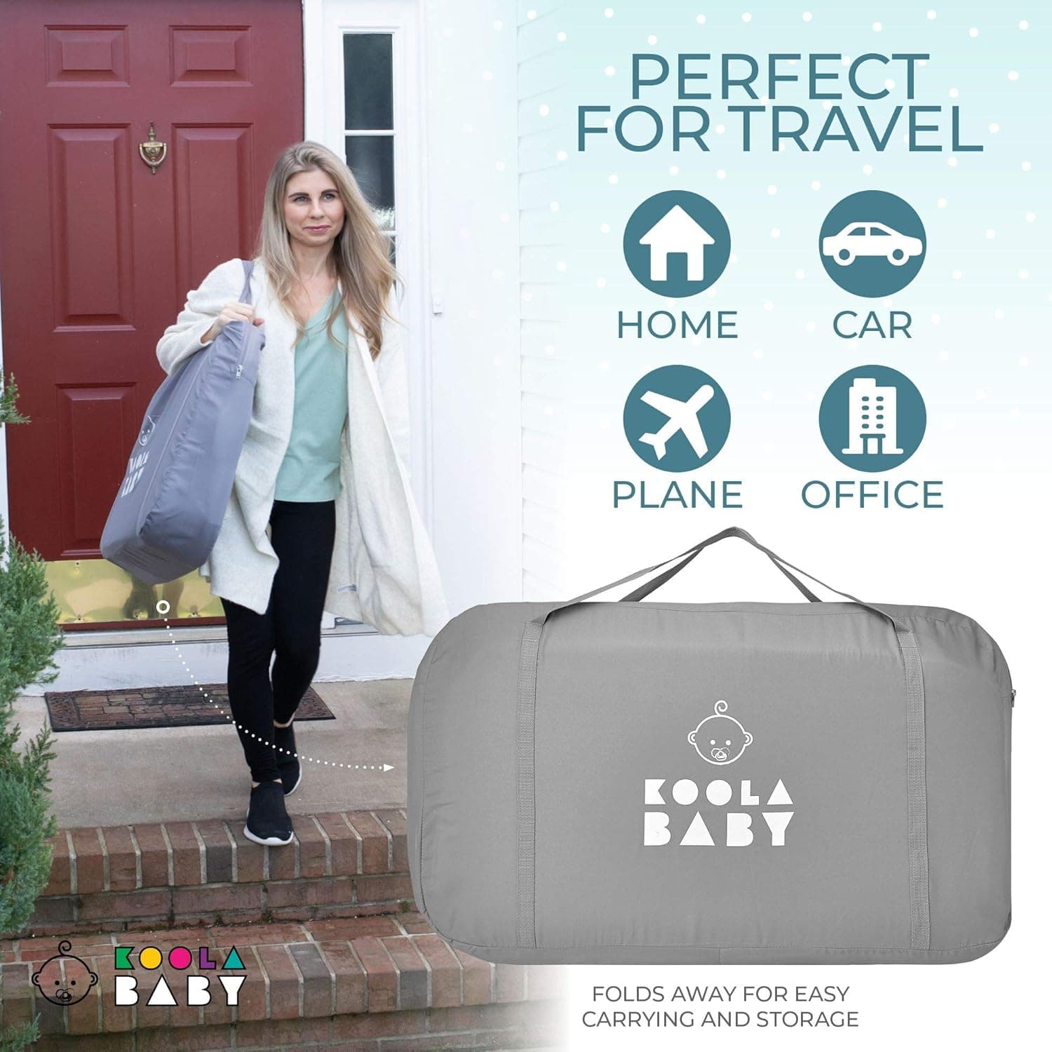 עריסה קטנה מעץ אורן כולל משטח מזרן - תמונה 5