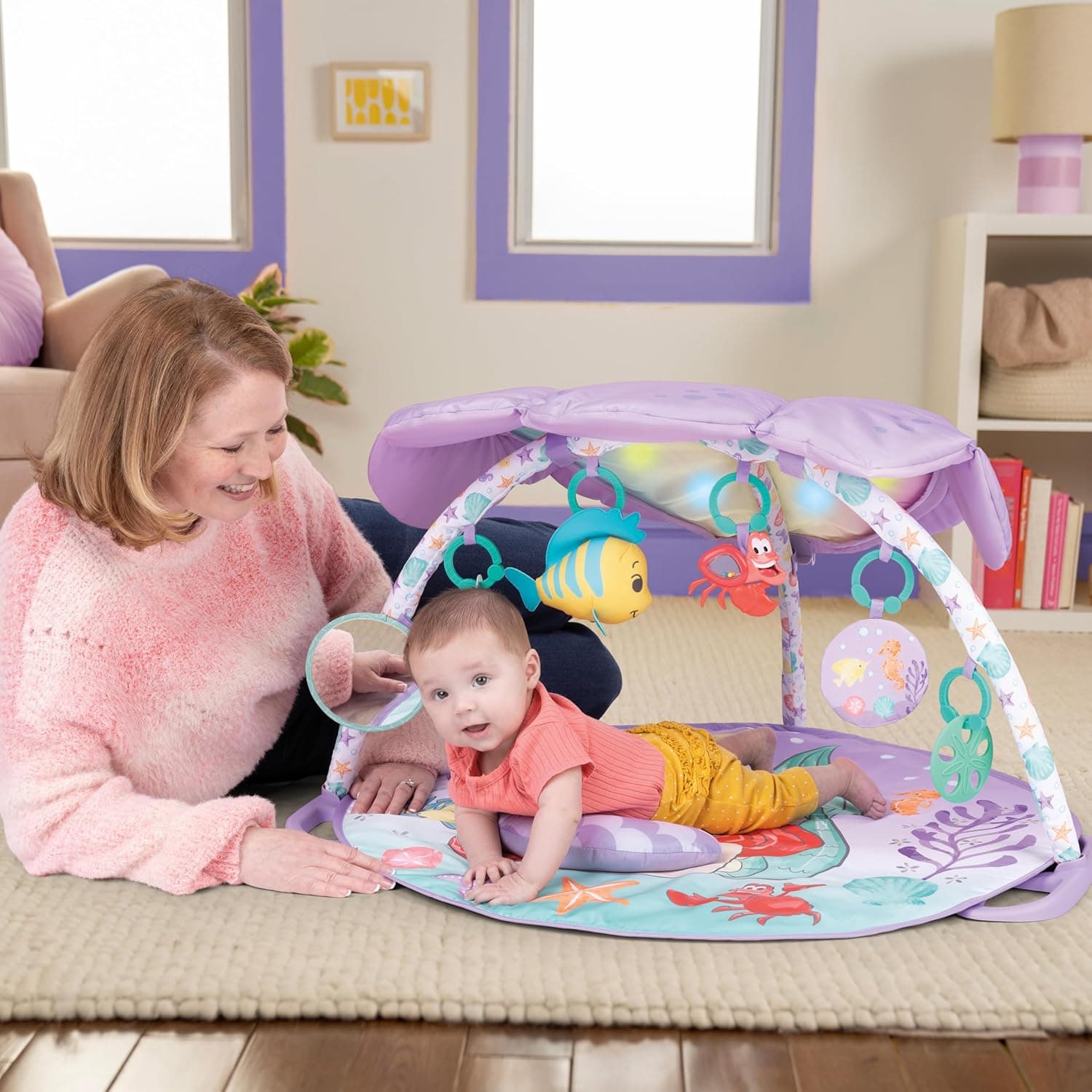 סט מיטה מלא 7 חלקים של Disney Princess Rainbow - תמונה 2