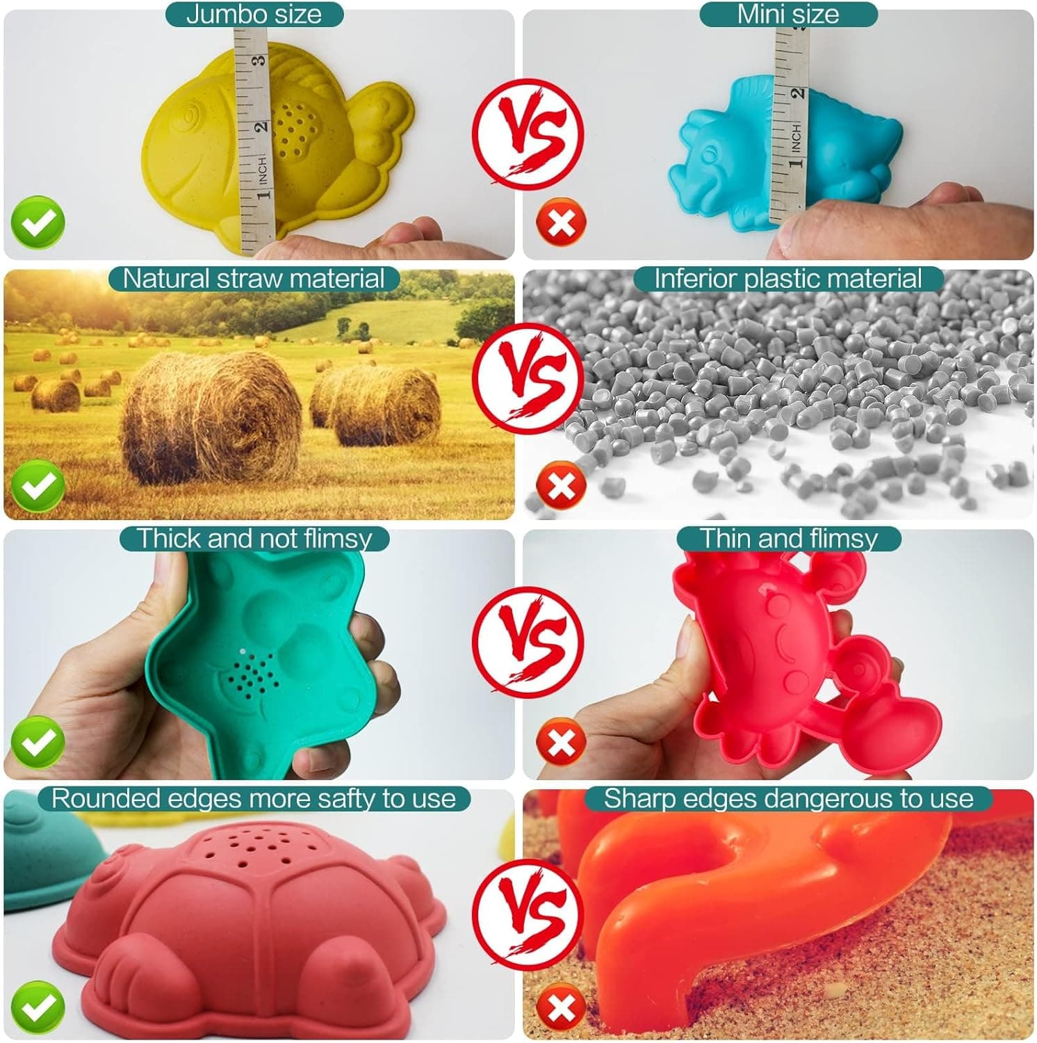 ערכה לילדים לבניית ארמונות לחוף הים - תמונה 3