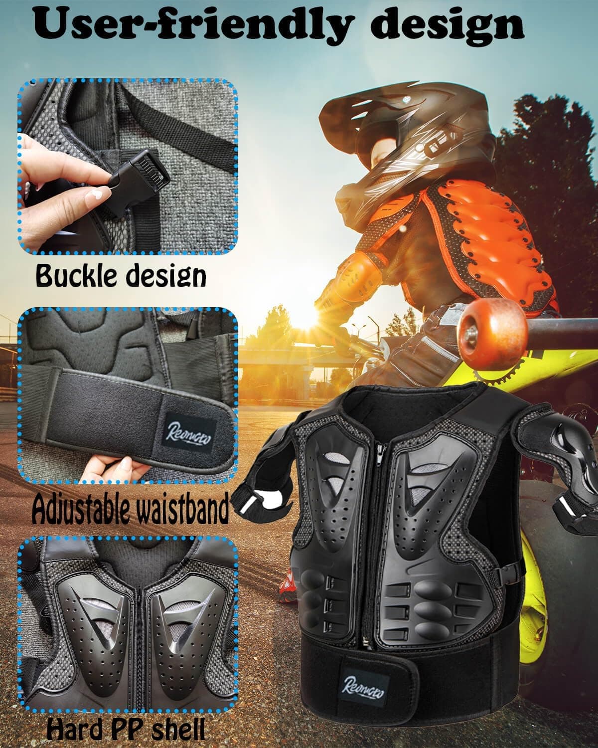 סט רפידות ברך ומרפק לאופניים Mongoose - תמונה 4