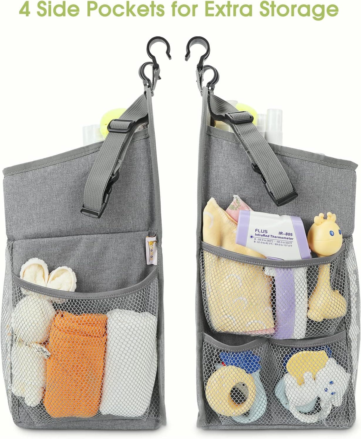 Coorganisers מארז של 6 ארגוניות לשידת החתלה - תמונה 6