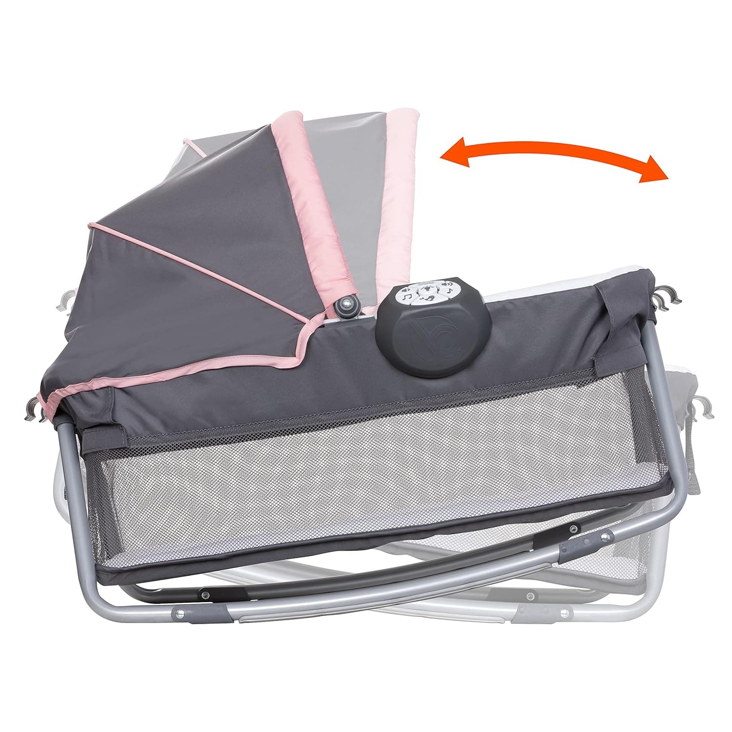 לול נייד לתינוק עם עריסה ומשטח החלפה - תמונה 6